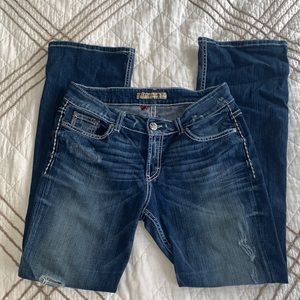 BKE Culture boot cut medium wash jeans stretch fit size 30x31 1/2.